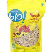 Muesli croustillant Fruits rouges, Certifié Ab