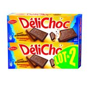 Lot delichoc lait 2×150 g