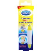 Traitement 2 en 1 Anti-callosités, prépare la peau, élimine les callosités.