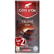 Cote d’or 2x190g tab noir truffe