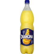 Fruits, boisson gazeuse