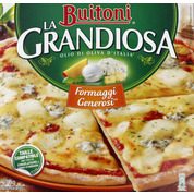 Pizza surgelée, La Grandiosa 4 Formaggi encore + savoureuse