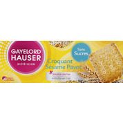 Croquant au sésame et pavot, sans sucres