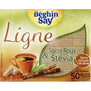 Sucre Roux de Canne en morceau 50% plus petit Ligne aux extrait de plante,