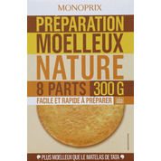 Préparation moelleux nature 8 parts