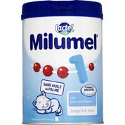 Lait 1er âge en poudre jusqu’à 6 mois, sans huile de palme