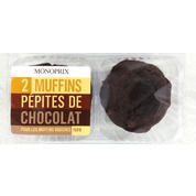 Muffins pépites de chocolat