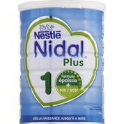 Lait 1er âge, jusqu’à 6 mois, formule epaissie