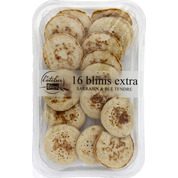 Blinis frais au blé tendre