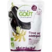 Pennes aux aubergines, dès 8 mois