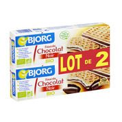 Bjorg lot 2 fourre choco noir