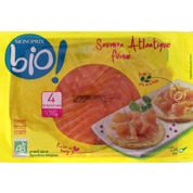 Saumon Atlantique fumé bio