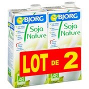 Lot 2 soja nature 2x1l bjorg