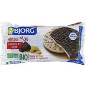 Galettes de Mais au chocolat noir