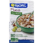 Muesli aux fruits Bio