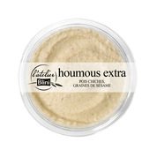 Houmous extra, pois chiches et graines de sésame