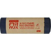 Sacs poubelle avec liens classiques 50 l