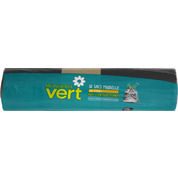 Sacs poubelle 50 litres, avec liens coulissants, à base de matières premières recyclées, 68 x 75 cm, certifié NF