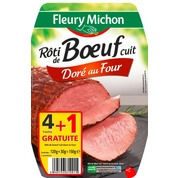 Rôti de boeuf cuit au four