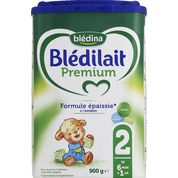 Premium, formule épaissie en cas de petits rejets de lait, de 6 mois à 1 an