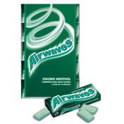Chewing-gum sans sucres aux goûts menthol et menthe