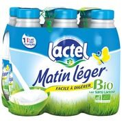 Lait demi-écrémé bio, facile à digérer
