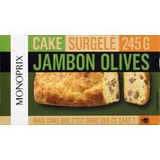 Cake jambon olives