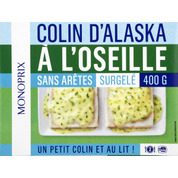 Colin d’Alaska à l’oseille