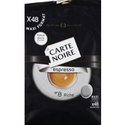 Dosettes de café moulu Espresso n°8