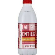 Lait écrémé, stérilisé UHT
