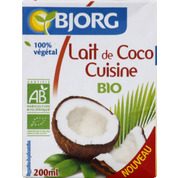 Lait de Coco cuisine bio