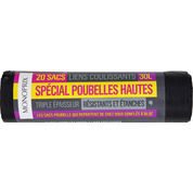 Sacs poubelle spécial poubelles hautes 30 l