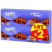 Milka 2x175g cake and choc