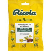 Bonbons suisses aux plantes sans sucre avec édulcorant