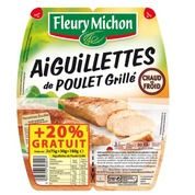Aiguillettes de poulet grillé, +20% gratuit