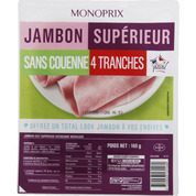 Jambon supérieur sans couenne, VPF