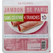 Jambon de Paris sans couenne
