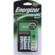 Chargeur de piles AA et AAA, Accu Recharge Maxi, 4 piles AA incl uses