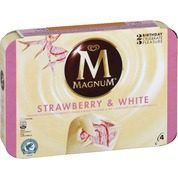 Magnum fraise & blanc