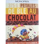 Pétales de blé au chocolat