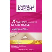 Bandes strips de cire froide jambes & corps