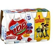 Mini yop aromatisé fraise