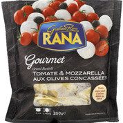 Grand ravioli tomate & mozzarella aux olives – Gourmet