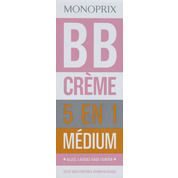 BB crème 5 en 1 médium