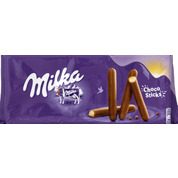 Milka lilastix, biscuits enrobés de chocolat au lait