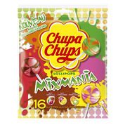 Chupa chups sucettes mixmania sachet 192g