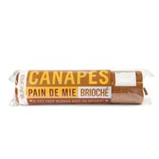 Canapés pain de mie brioché