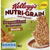 Nutri-Grain, croustillant de céréales, biscuité