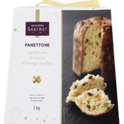 Panettone raisins secs et écorces d’orange confites