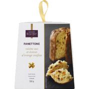 Panettone raisins secs et écorces d’orange confites